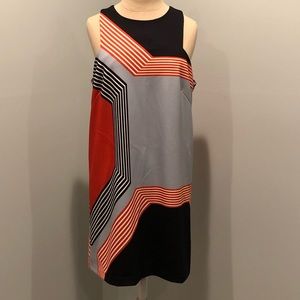 Milly square neck dress